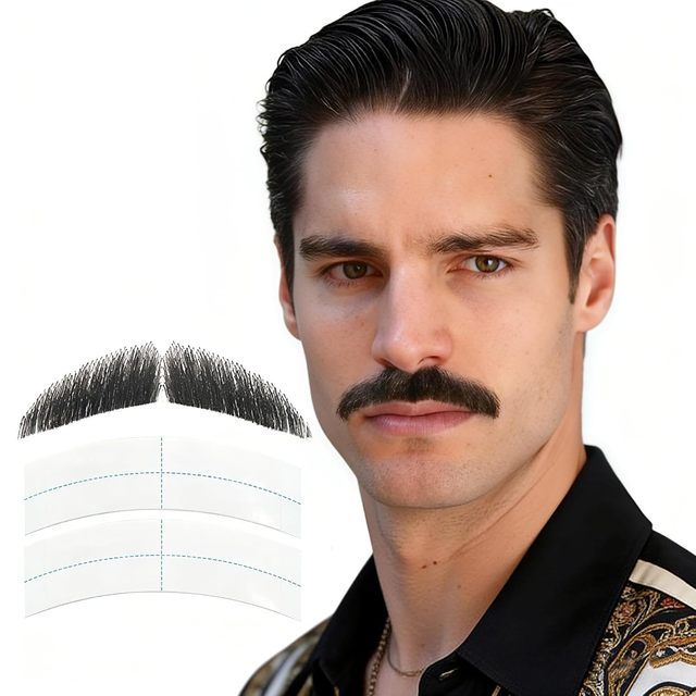Beard Mustache Costume Facial Hair for Men for Disguise Cosplay Halloween Guangdong