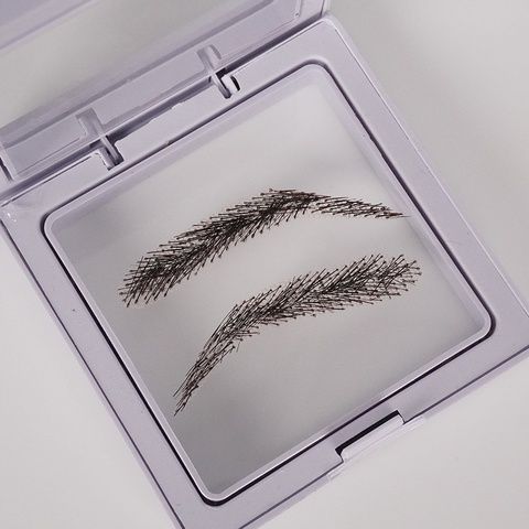 Invisible Band 3D Woven Strip Lashes, Soft Cotton Stalk Fake view 3
