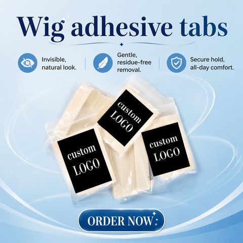 Invisible Adhesive Tape for Wig and Mustache Stays All Day, view 3